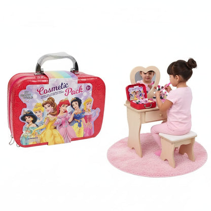 Princess Cosmetic Pack – Kids Makeup Vanity Case ✨