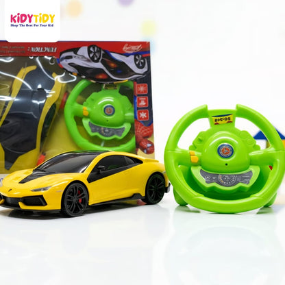 Remote Control Sport Car with Steering Wheel