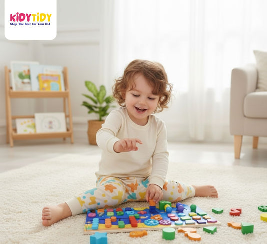 7 in 1 Multifunctional Puzzle Board (Ages 3+)