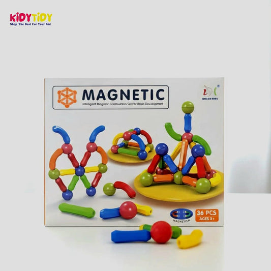 Magnetic Building Set – 36 Pieces Educational Construction Toy