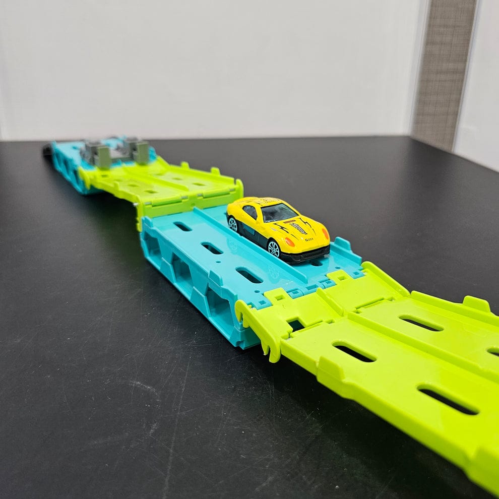 Mini Car Carrier Trailer Truck Toy with Cars – Kids Vehicle Playset