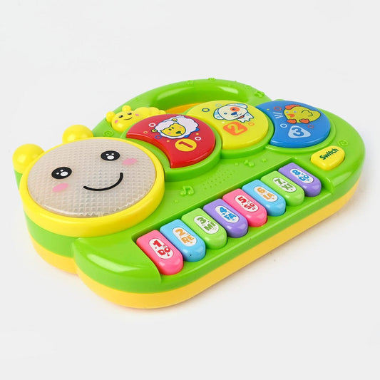 Baby Musical Learning Toy – Piano & Drum Activity Board
