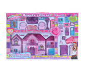 Beauty Villa Set Doll House 2 in 1