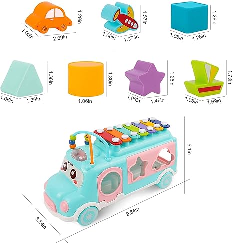 Happy Bus – Educational Musical Toy for Kids