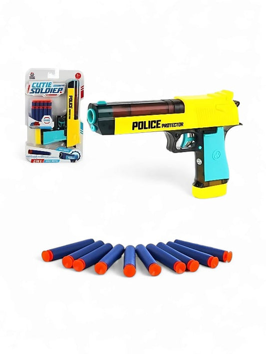Cutie Soldier 2-in-1 Toy Gun – Foam Dart & Water Blaster