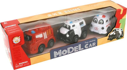 MiniRescue Wheels – Emergency Vehicle Toy Set