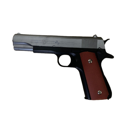 SilverClash 1911 Toy Pistol – Classic Style Action Gun for Kids