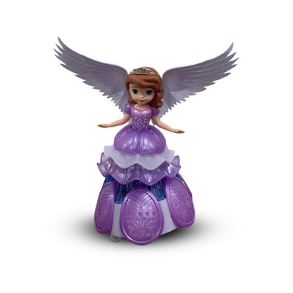 Twinkle Spin Princess – Rotating Light-Up Angel Doll